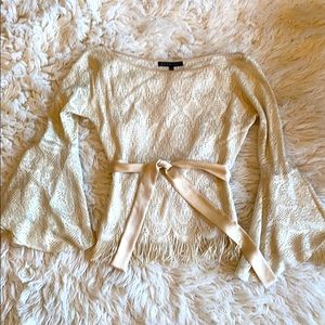 Vintage flapper style crochet top